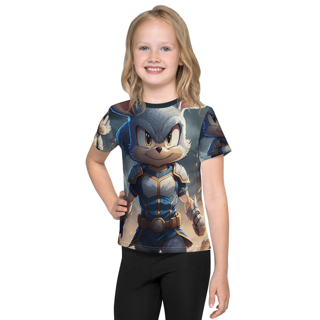 Kids crew neck t-shirt