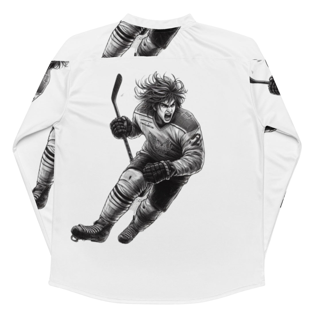 Recycled hockey fan jersey