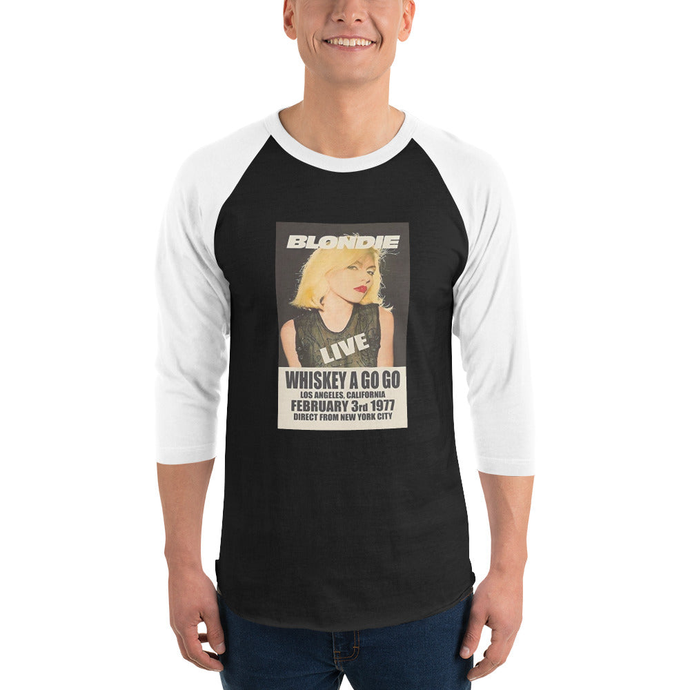 3/4 sleeve raglan shirt