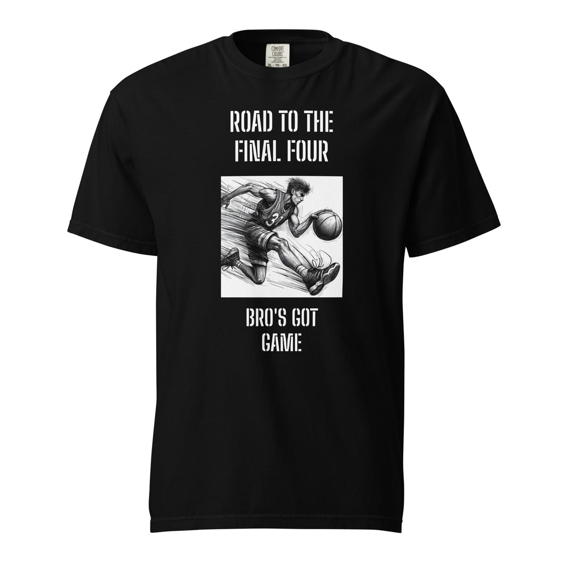 Unisex garment-dyed heavyweight t-shirt