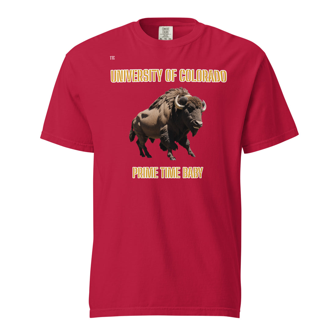 Unisex garment-dyed heavyweight t-shirt
