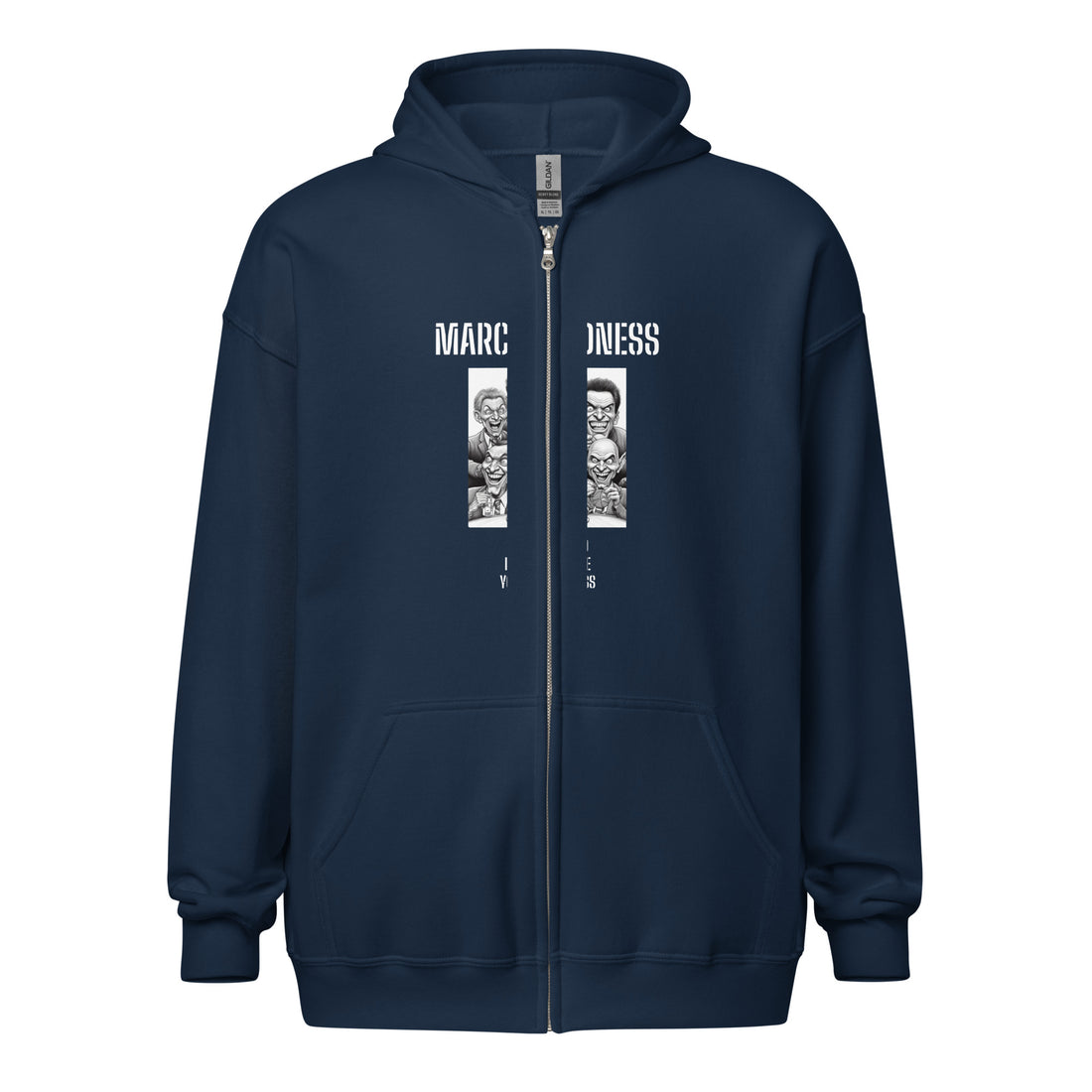 Unisex heavy blend zip hoodie